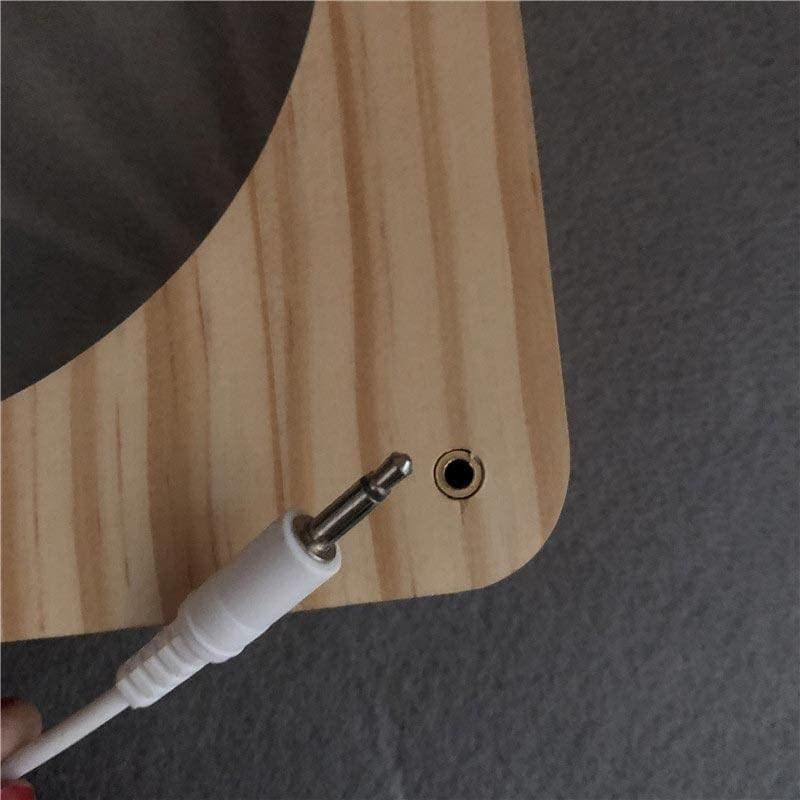 Lampe Serpent 3D Mamba (Bois) – Image 3