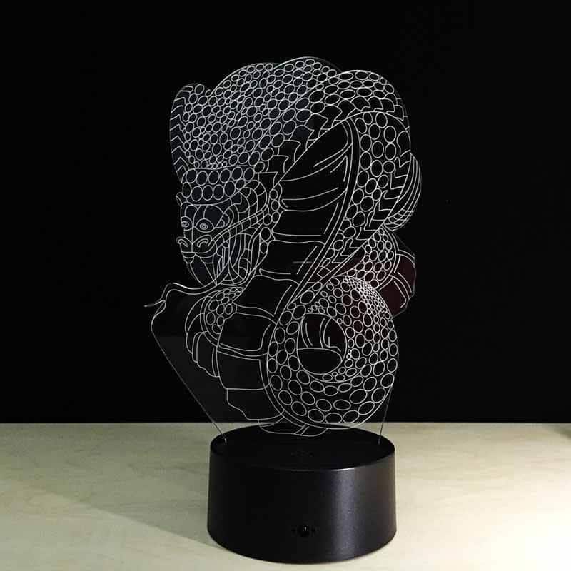 Lampe Serpent 3D Cobra Royal – Image 8