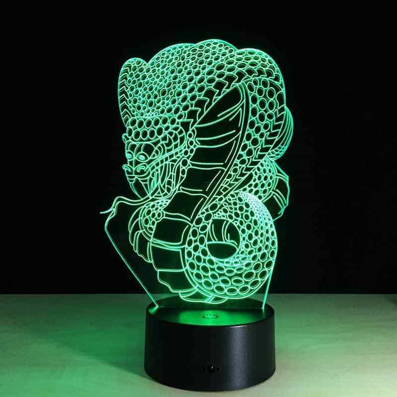 Lampe Serpent 3D Cobra Royal – Image 4