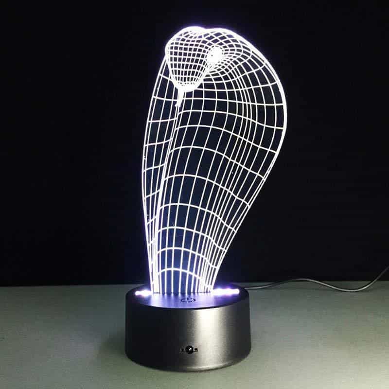 Lampe Serpent 3D Naja – Image 5