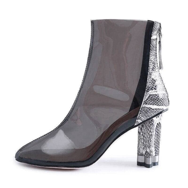 Bottines Serpent Transparente – Image 4