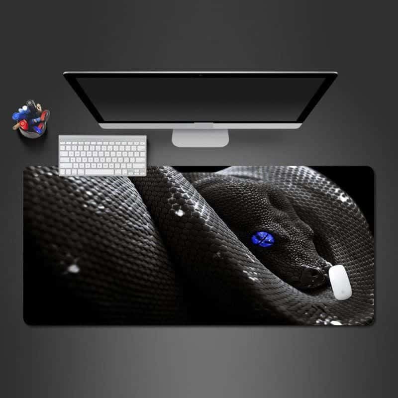 Tapis De Souris Serpent Boa Bleu – Image 2