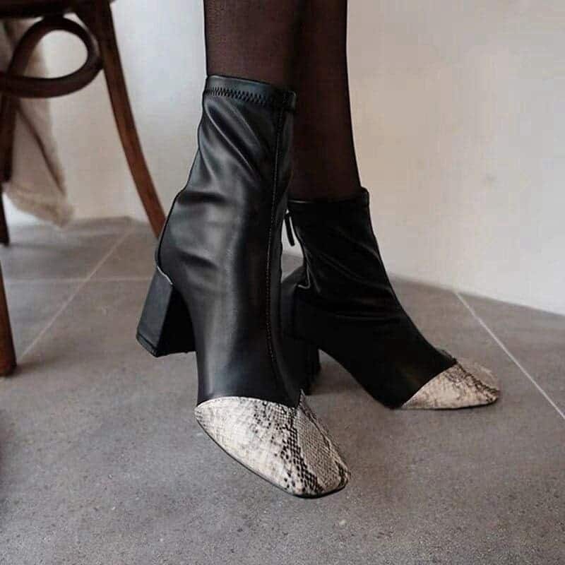 Bottines Serpent Gwen (Cuir) – Image 2