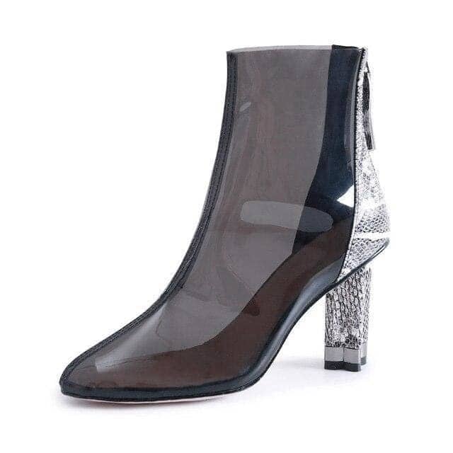 Bottines Serpent Transparente – Image 3