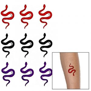 Tatouage Serpent Petit (Temporaire)