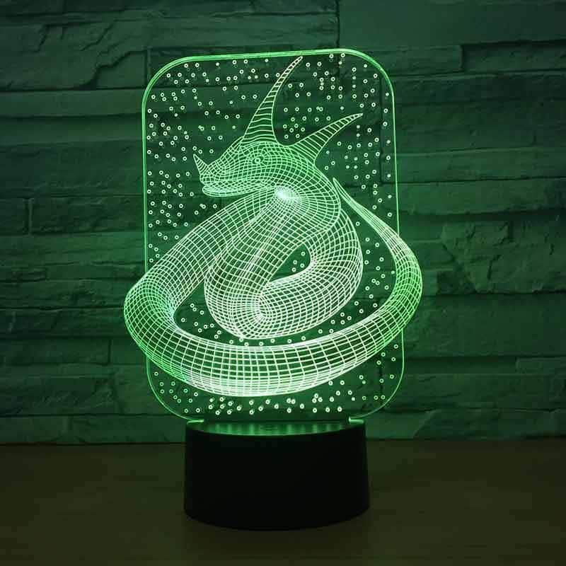 Lampe Serpent 3D Céraste – Image 4