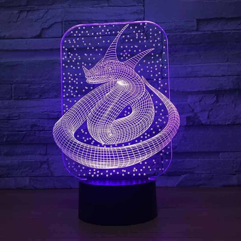 Lampe Serpent 3D Céraste – Image 3