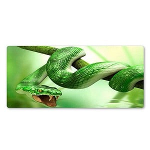 Tapis De Souris Serpent Crotale Vert