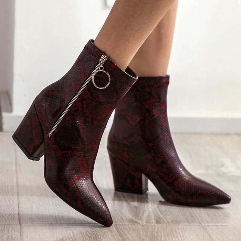 Bottines Serpent Megan – Image 5